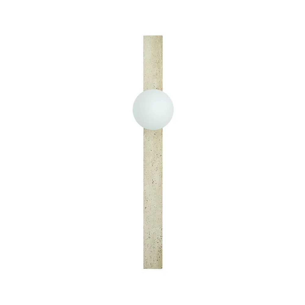 Applique Murale ZAMBELIS G9 DESIGN Pierre Naturelle Sans Source 25315