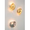 Wall Light ZAMBELIS E14 DESIGN Sanded Black and Chrome Without Source 22048 FS