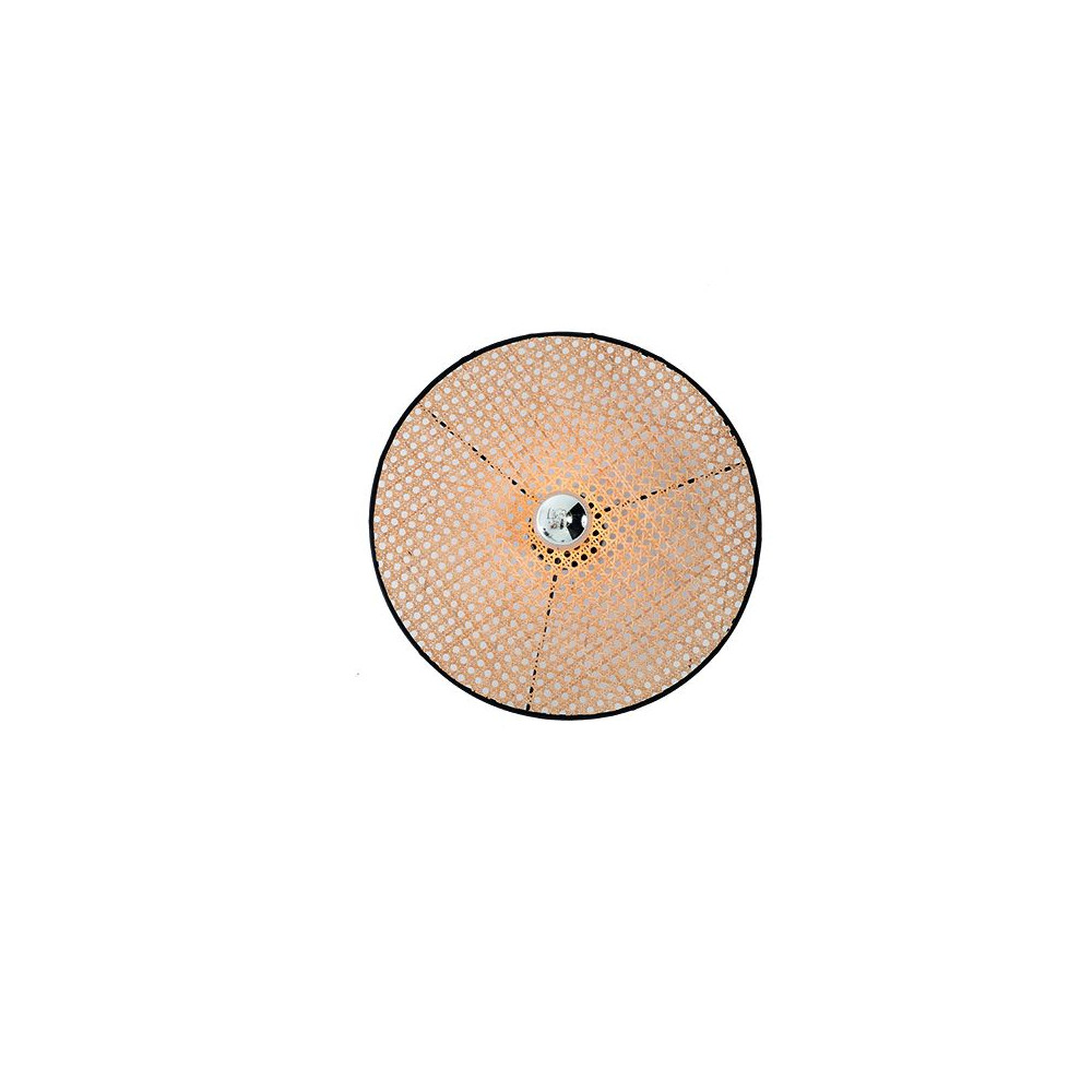 Applique ZAMBELIS D400 E27 DESIGN Noir Sablé Sans Source 22174 FS