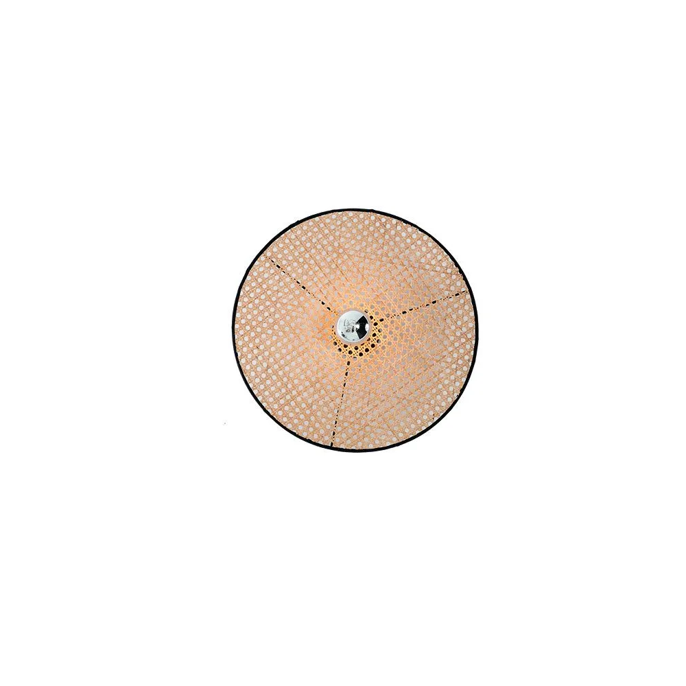 Applique ZAMBELIS D400 E27 DESIGN Noir Sablé Sans Source 22174 FS