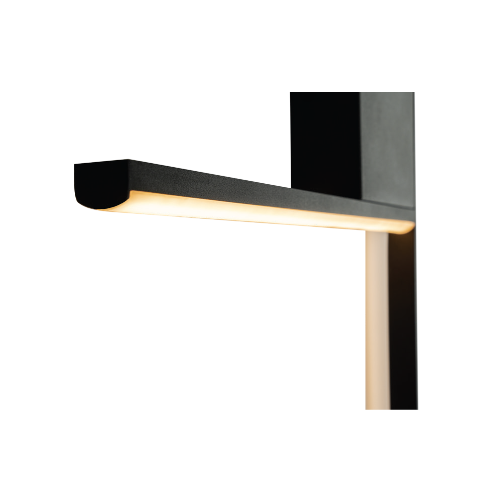 Wall Light ZAMBELIS 10W Dimmable DESIGN Matte Black 25148 FS