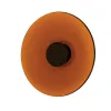 Wandleuchte ZAMBELIS D500 22W CCT Dimmbar DESIGN Braunglas und Mattschwarz 25272 FS