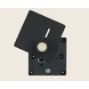 Wall Light ZAMBELIS Reading 3W Switch DESIGN Sand Black 25281 FS