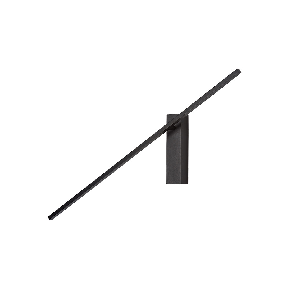 Applique Murale ZAMBELIS Orientable 14W DESIGN Noir Sablé 25318 FS