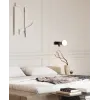 Wandlamp ZAMBELIS Leeslamp 3W + G9 Schakelaar DESIGN Mat Zwart 25326 FS