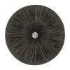 Wall Light ZAMBELIS D500 E27 DESIGN Black Rattan No Light Source 25333 FS