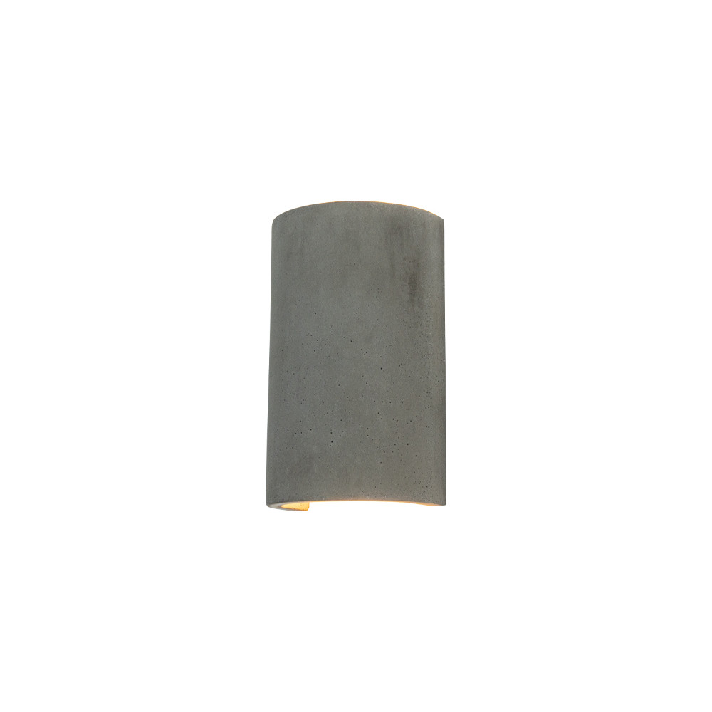 Applique Murale ZAMBELIS 2xG9 Direct/Indirect DESIGN Béton Sans Source 25384 FS