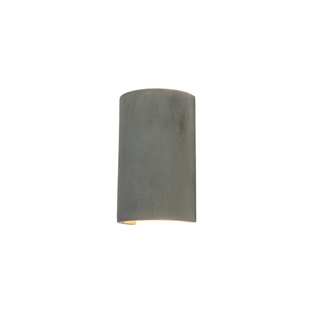 Applique Murale ZAMBELIS 2xG9 Direct/Indirect DESIGN Béton Sans Source 25384 FS