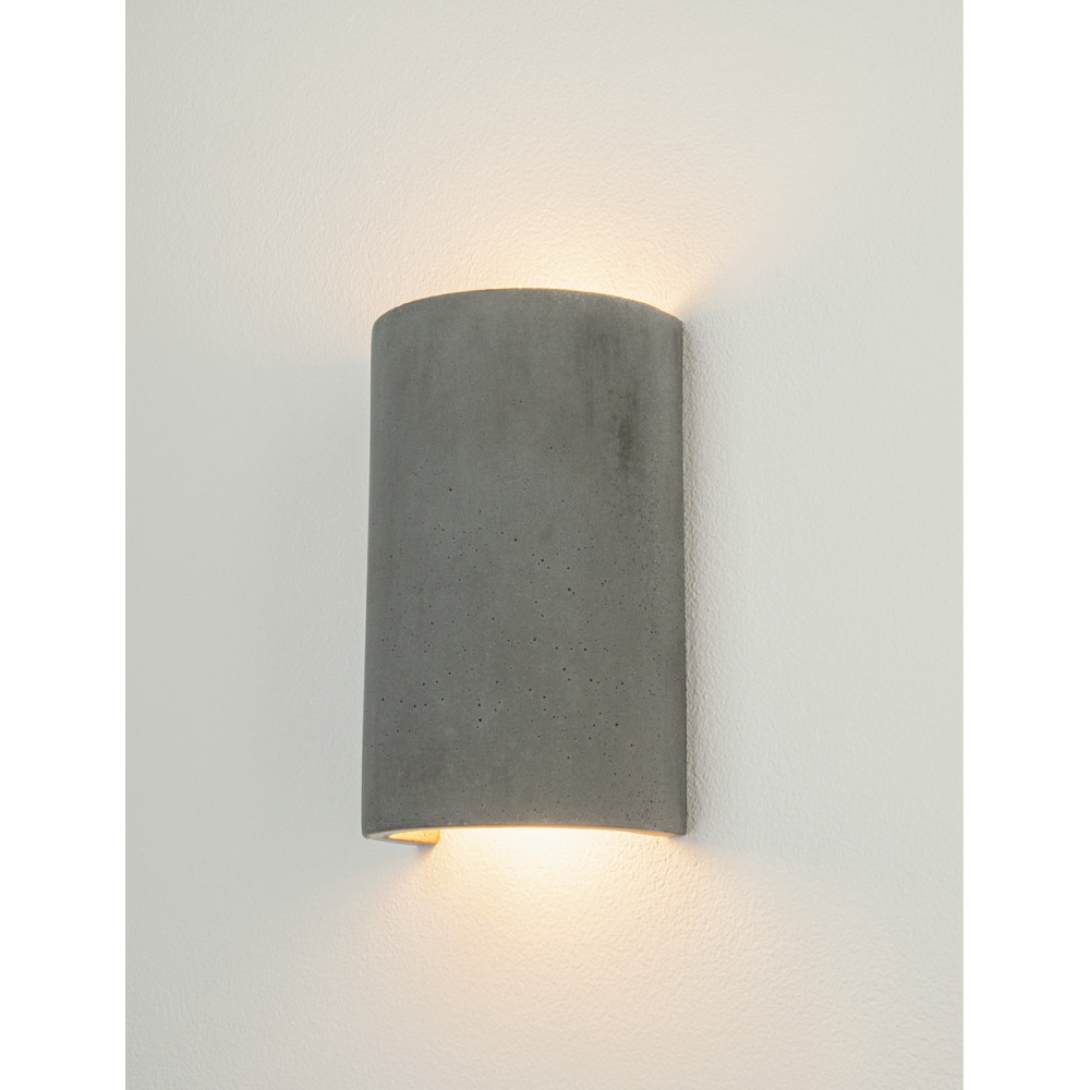 Wall Light ZAMBELIS 2xG9 Direct/Indirect DESIGN Concrete Without Light Source 25384 FS