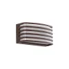 Applique Extérieure ZAMBELIS E27 IP54 DESIGN Marron foncé Sans Source E275
