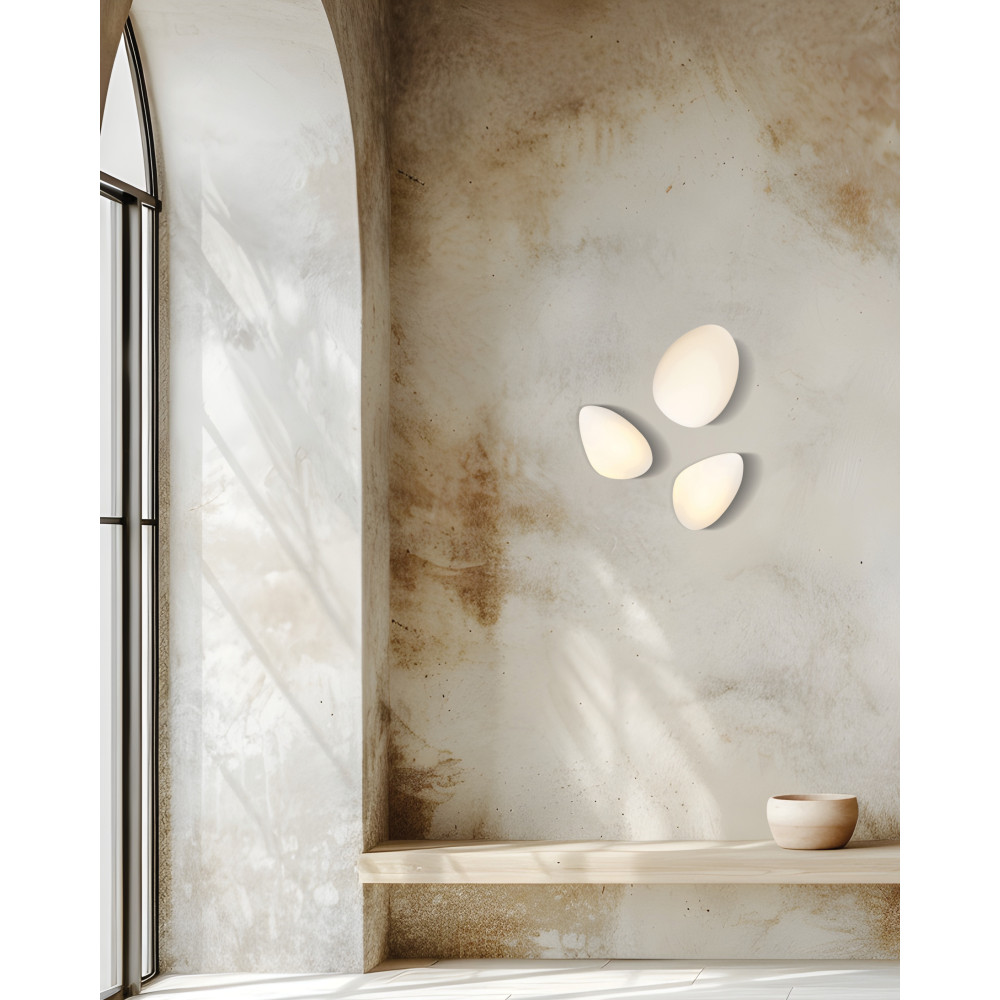 Wandleuchte ZAMBELIS H330 5W DESIGN Weiß 20136