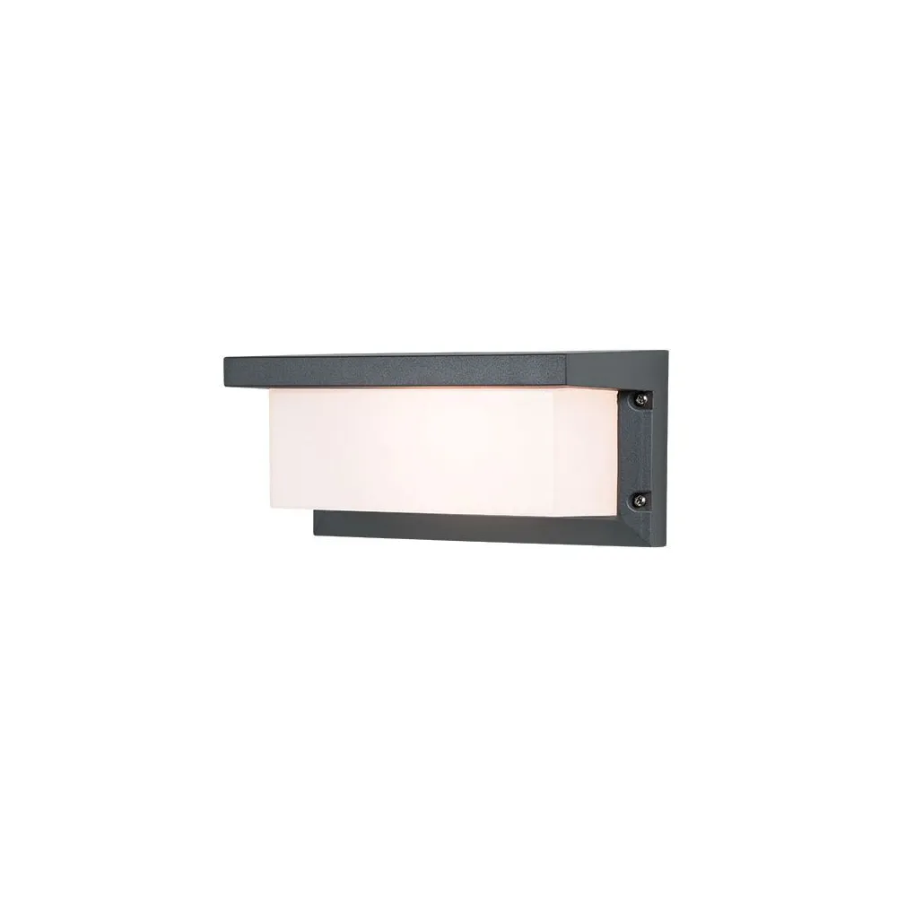 Applique Extérieure ZAMBELIS E27 IP54 DESIGN Graphite Sans Source E128