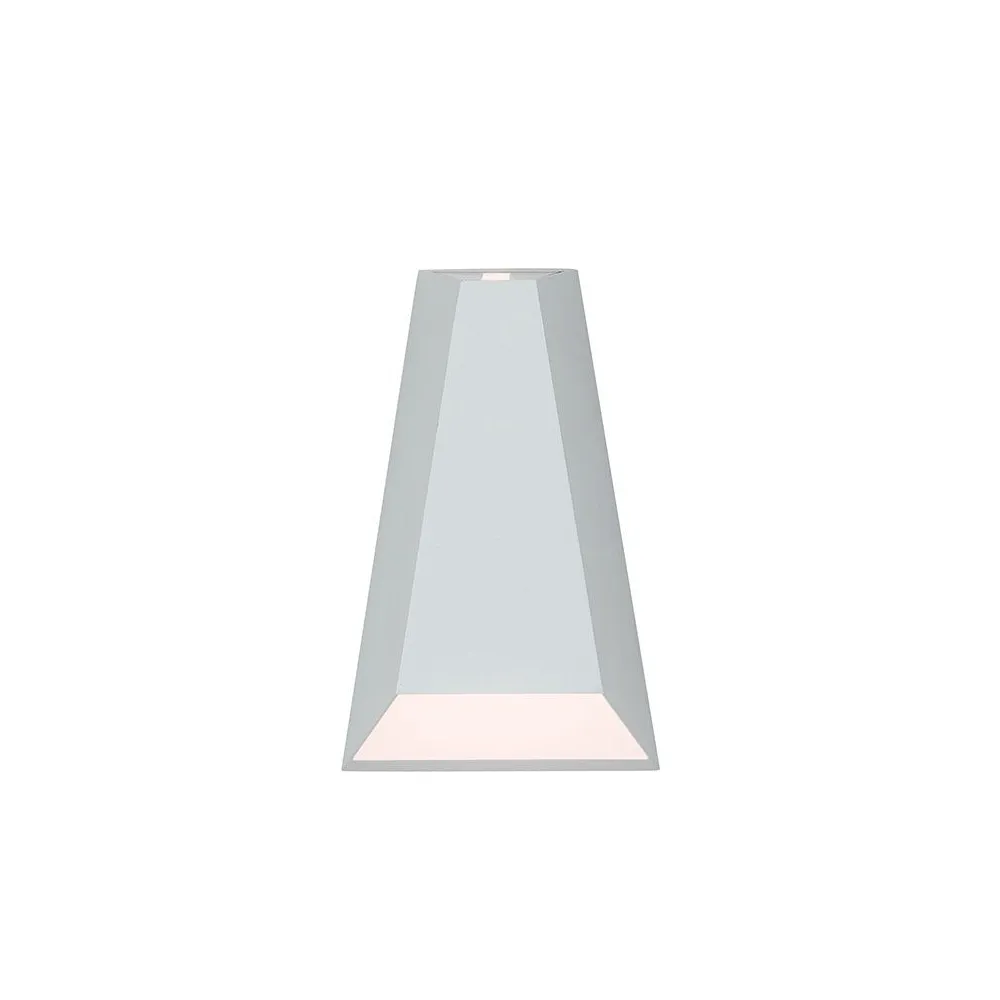 Applique Extérieure ZAMBELIS 6W IP54 DESIGN Blanc Sablé E156