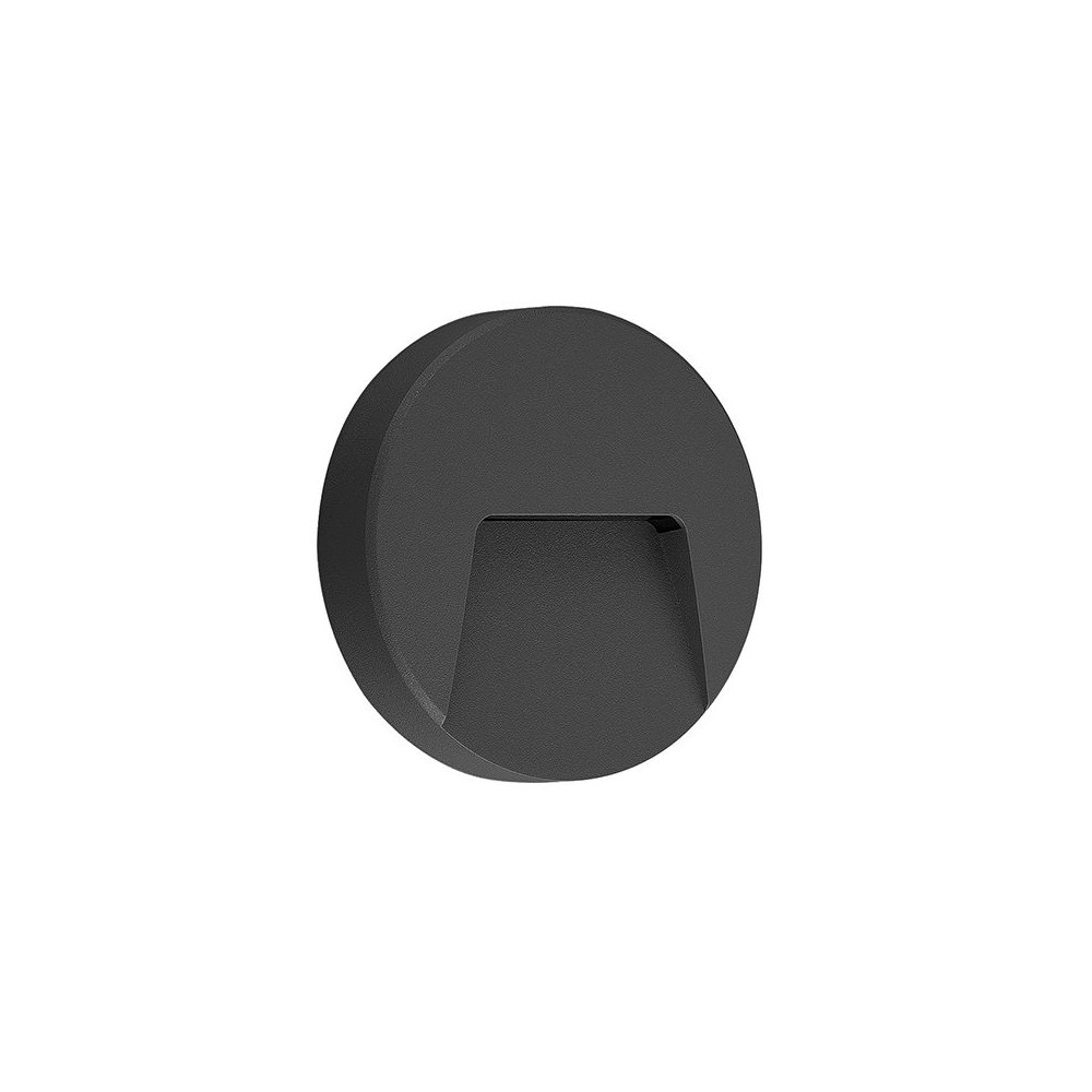 Buitenwandlamp ZAMBELIS D135 3W IP54 DESIGN Grafiet E183