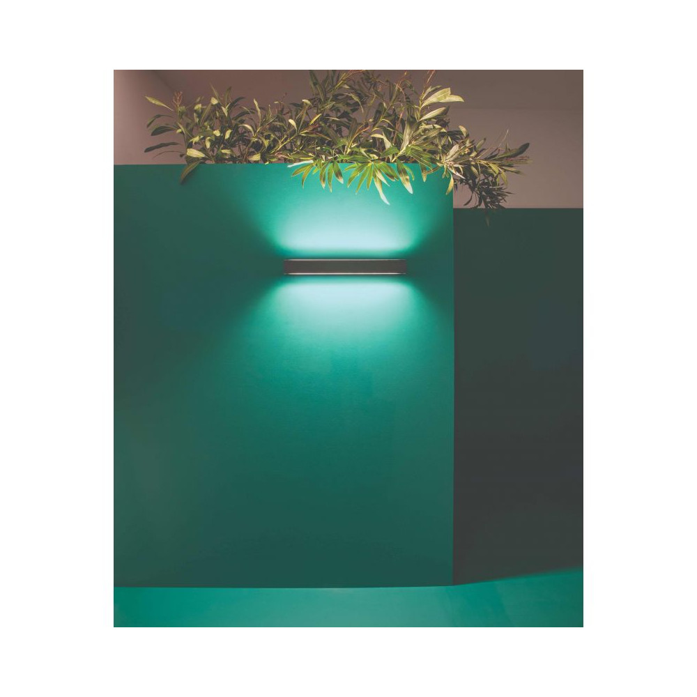 Outdoor Wall Light ZAMBELIS 30W IP65 DESIGN Graphite E227