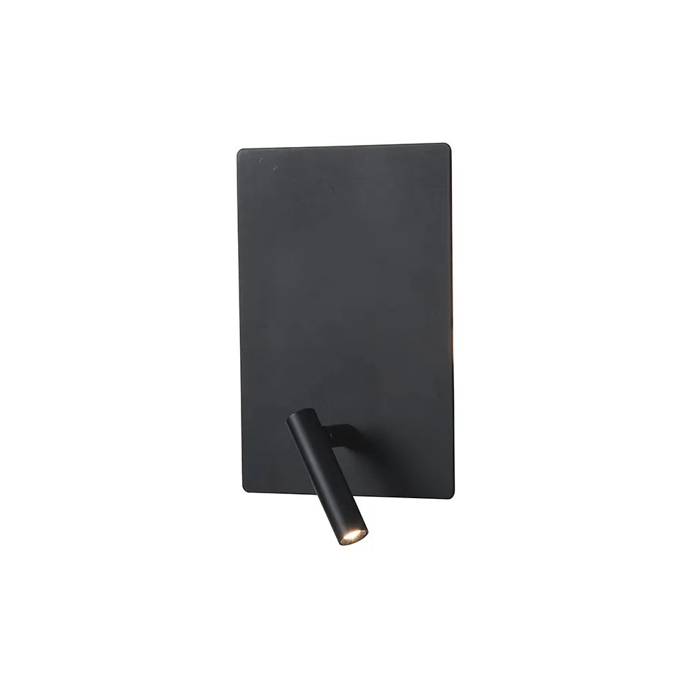 Applique ZAMBELIS 8W  DESIGN Noir Mat H41