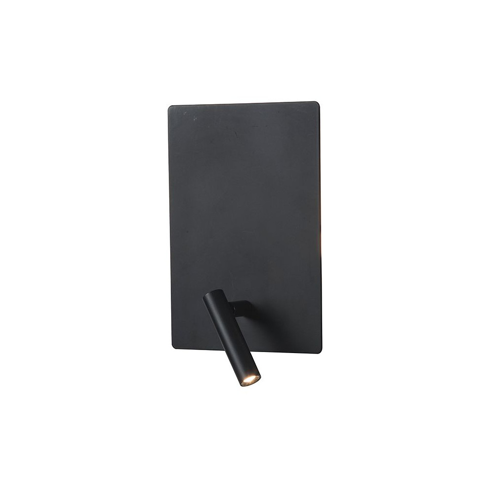 Wandlamp ZAMBELIS 8W DESIGN Mat Zwart H41