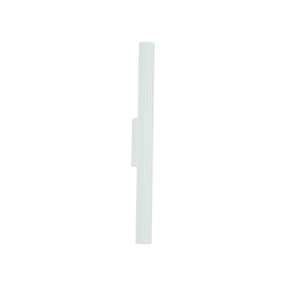 ZAMBELIS 2x6W Direct/Indirect DESIGN Wall Light Sand White 25217