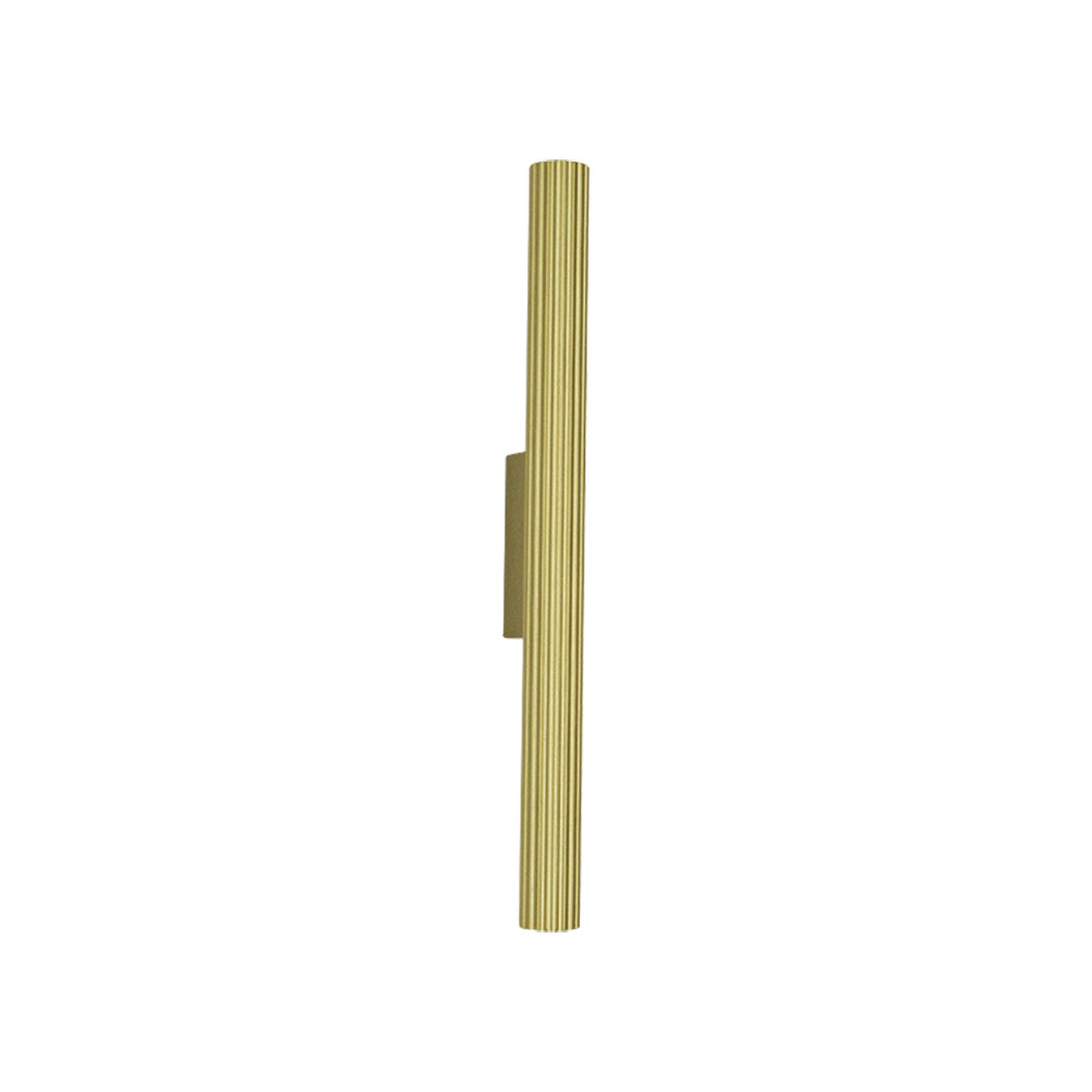 ZAMBELIS 2x6W Direct/Indirect DESIGN Wall Light Brass 25219