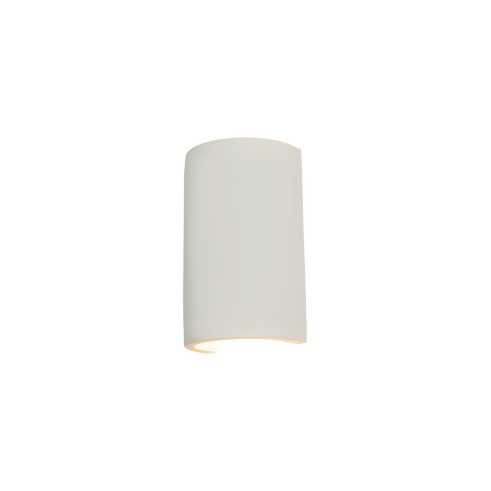 ZAMBELIS Wall Light 2xG9 Direct/Indirect DESIGN White Plaster Without Bulb 25383