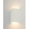 ZAMBELIS Wall Light 2xG9 Direct/Indirect DESIGN White Plaster Without Bulb 25383