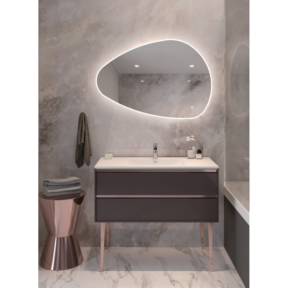 Spiegel ZAMBELIS Touch 18W CCT Dimmbar IP44 DESIGN 25385
