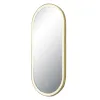 Mirror ZAMBELIS Touch 18W CCT Dimmable IP44 DESIGN Anodized Gold 25386
