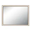 Spiegel ZAMBELIS Taktil 23W CCT Dimmbar IP44 DESIGN Schwarz Matt 25392 FS