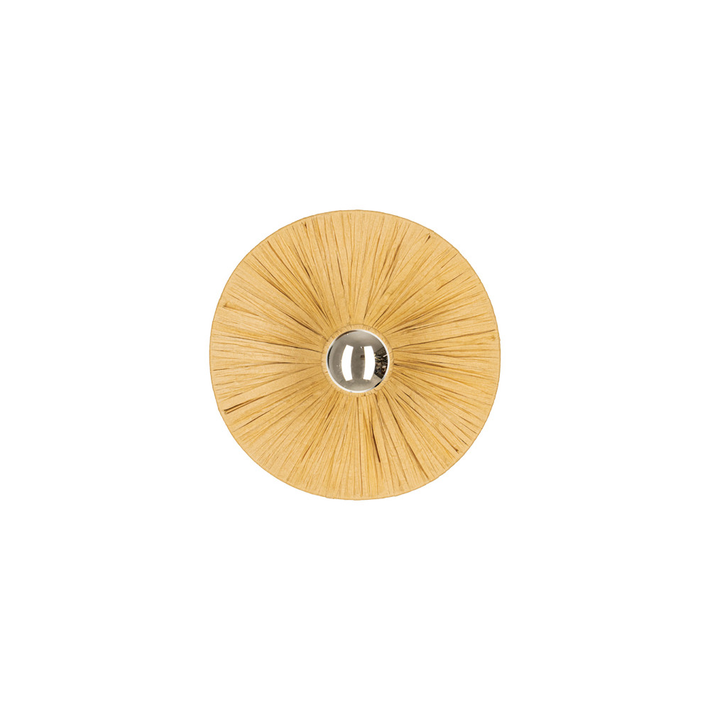 Wandleuchte ZAMBELIS D250 E27 DESIGN Rattan Ohne Leuchtmittel 25454 FS
