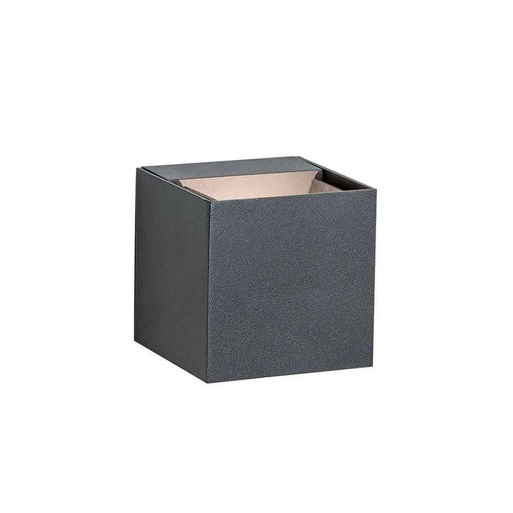 Applique Extérieure ZAMBELIS 6W IP54 DESIGN Graphite E109