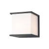 Applique Extérieure ZAMBELIS E27 IP54 DESIGN Graphite Sans Source E127