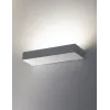 Buitenwandlamp ZAMBELIS 12W IP54 DESIGN Zandstraal Wit E168