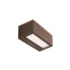 Außenwandleuchte ZAMBELIS 2x13,5W IP65 Direkt/Indirekt DESIGN Dunkelbraun E262