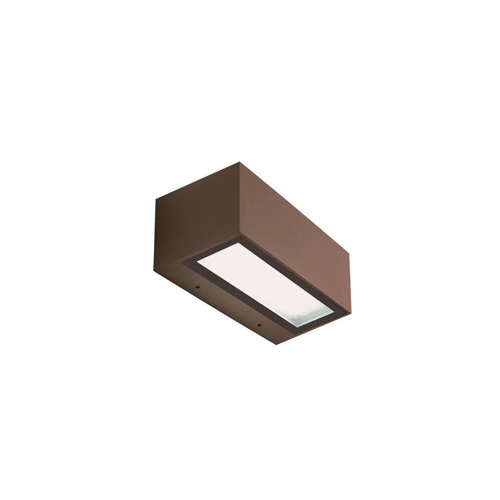 Applique Extérieure ZAMBELIS 2x13,5W IP65 Direct/Indirect DESIGN Brun foncé E262