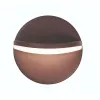 Outdoor Wall Light ZAMBELIS D183 16W IP65 DESIGN Dark Brown E267