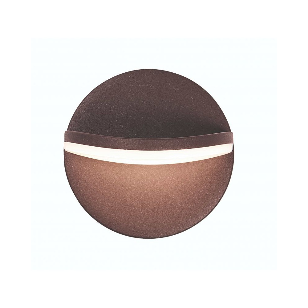 Applique Extérieure ZAMBELIS D183 16W IP65 DESIGN Brun foncé E267