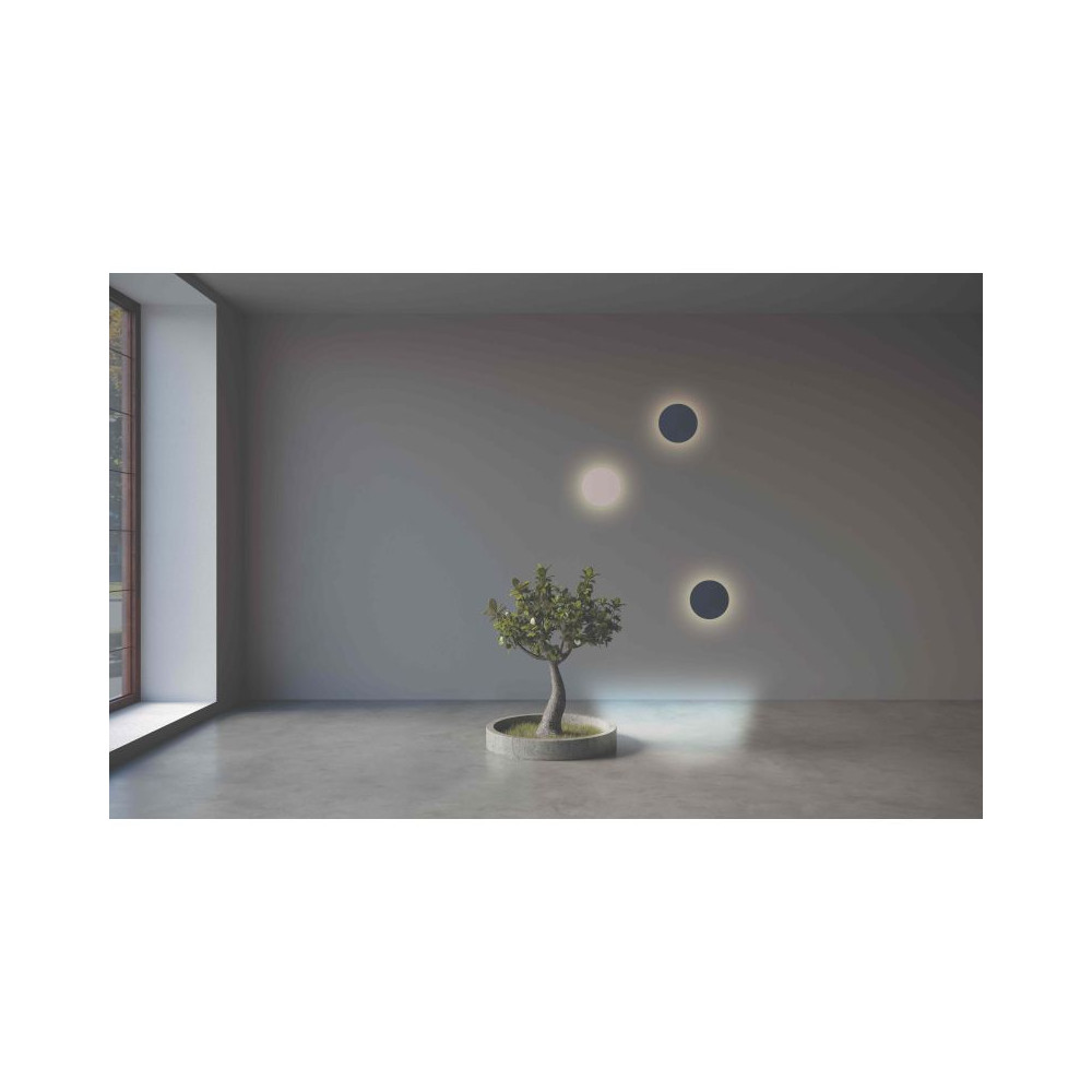 Outdoor Wall Light ZAMBELIS D165 8W IP65 DESIGN Sand Black E305