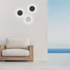 Buitenwandlamp ZAMBELIS D165 8W IP65 DESIGN Zwart Zandgeblazen E305