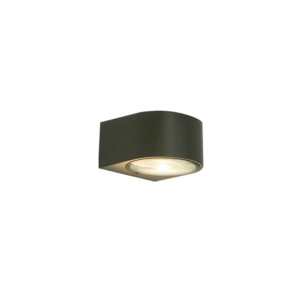 Applique extérieure ZAMBELIS 5W IP54 DESIGN Graphite E316