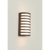 Applique Extérieure ZAMBELIS 10W IP65 DESIGN Marron E341