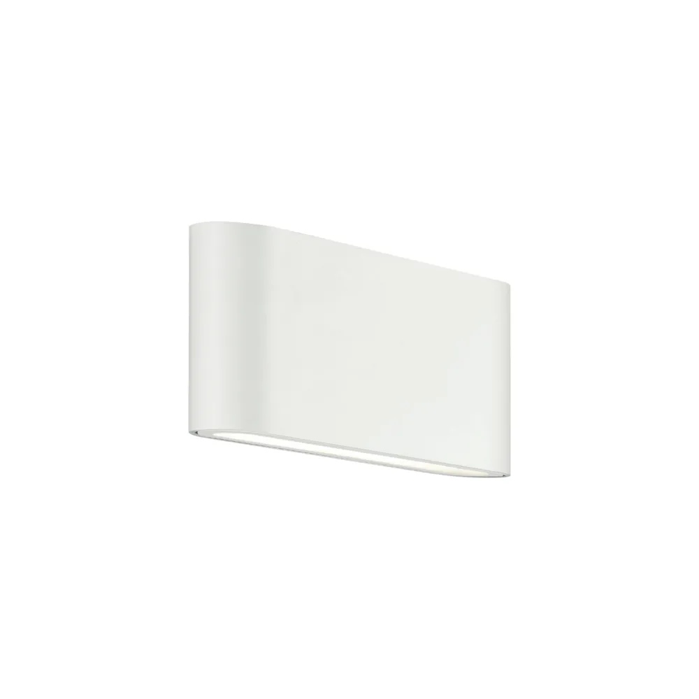 Applique Extérieure ZAMBELIS 2x3W Direct/Indirect IP65 DESIGN Blanc Sablé E238-W