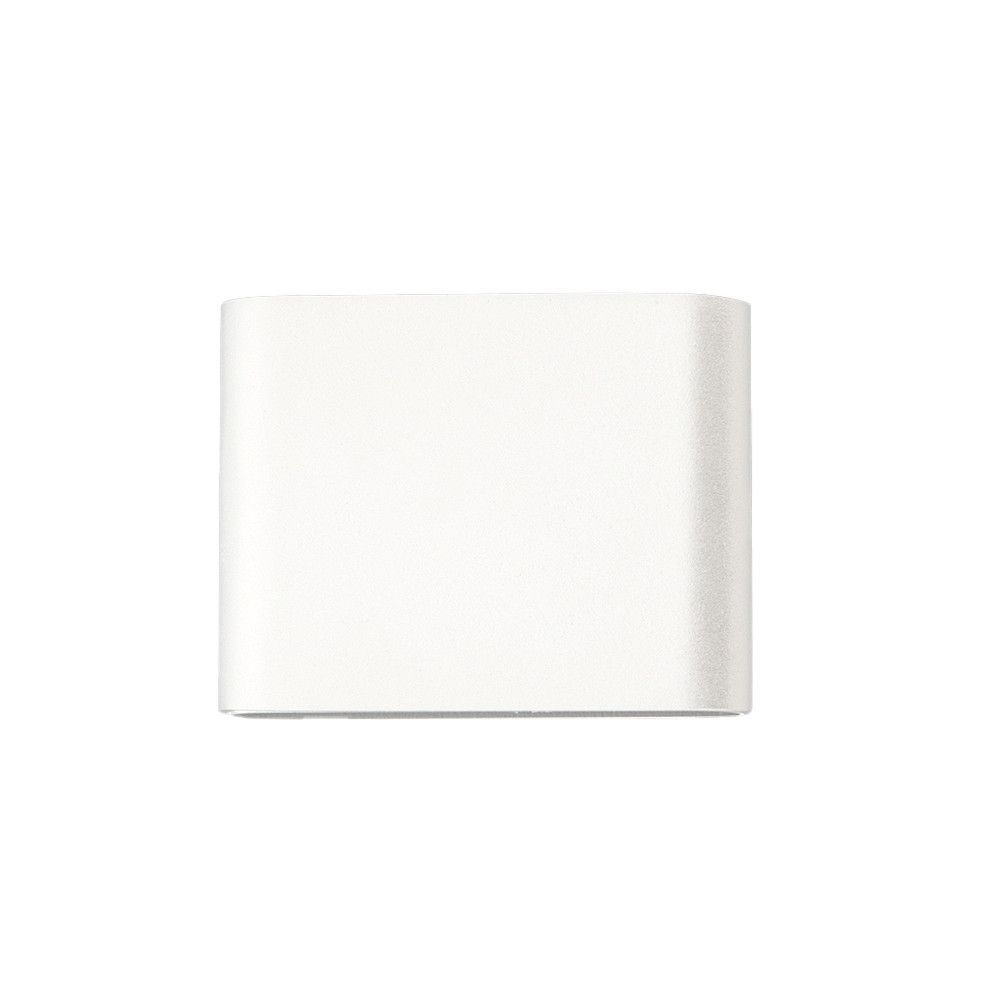 Applique Extérieure ZAMBELIS 2x3W Direct/Indirect IP65 DESIGN Blanc Sablé E238-W