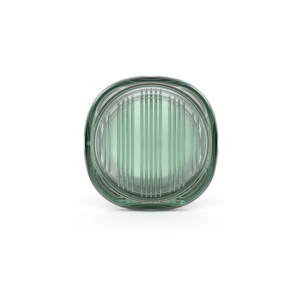 ZAMBELIS Outdoor Wall Light D130 12W IP65 Dimmable DESIGN Glass and Sandblasted Black E493