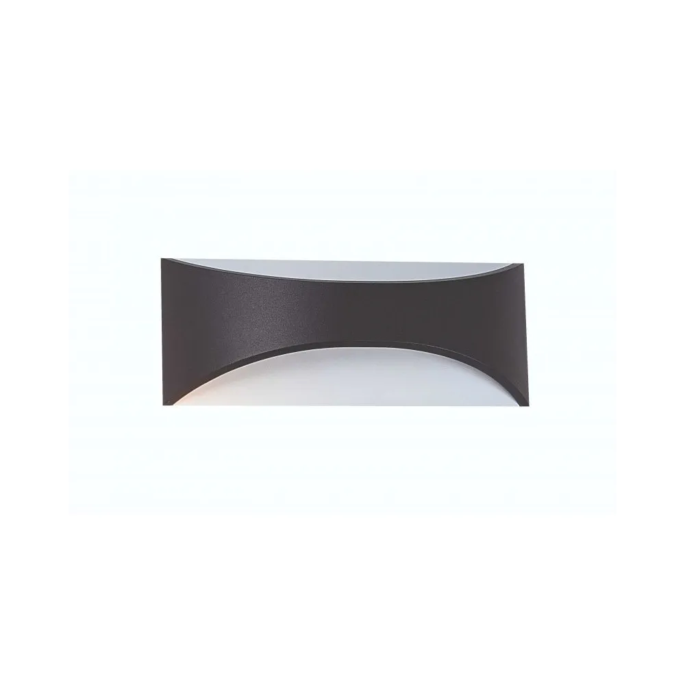 Applique Extérieure ZAMBELIS 11W IP65 DESIGN Gris foncé E265
