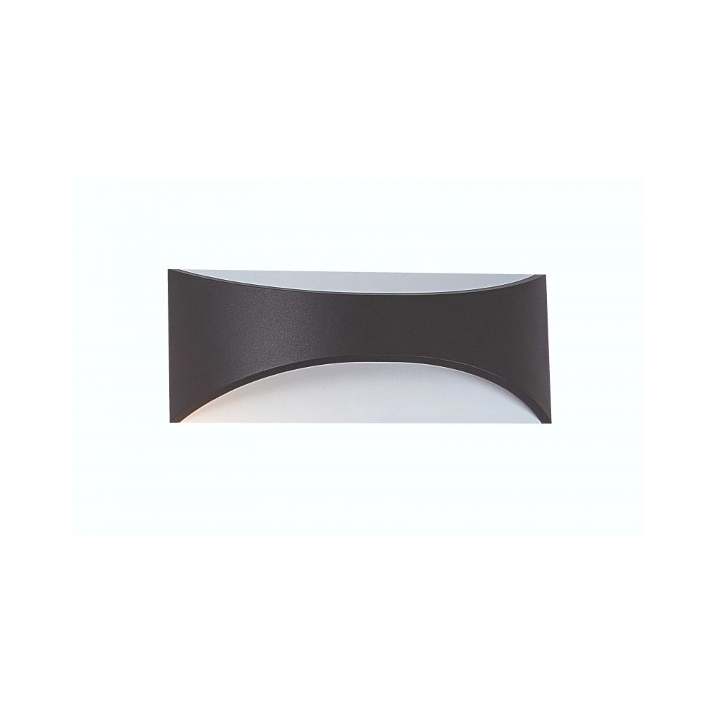 Buitenwandlamp ZAMBELIS 11W IP65 DESIGN Donkergrijs E265