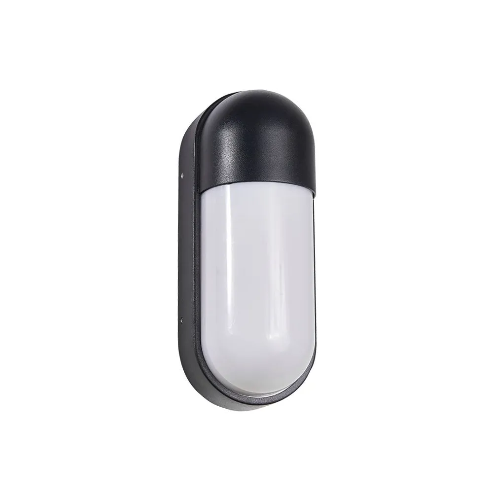 Applique extérieure ZAMBELIS 10W IP54 DESIGN Noir E318