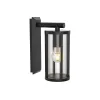 Outdoor Wall Light ZAMBELIS E27 IP65 DESIGN Sandy Black Without Source E338