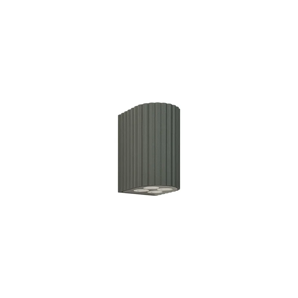 Applique Extérieure ZAMBELIS 4x1W IP54 DESIGN Graphite E421 FS