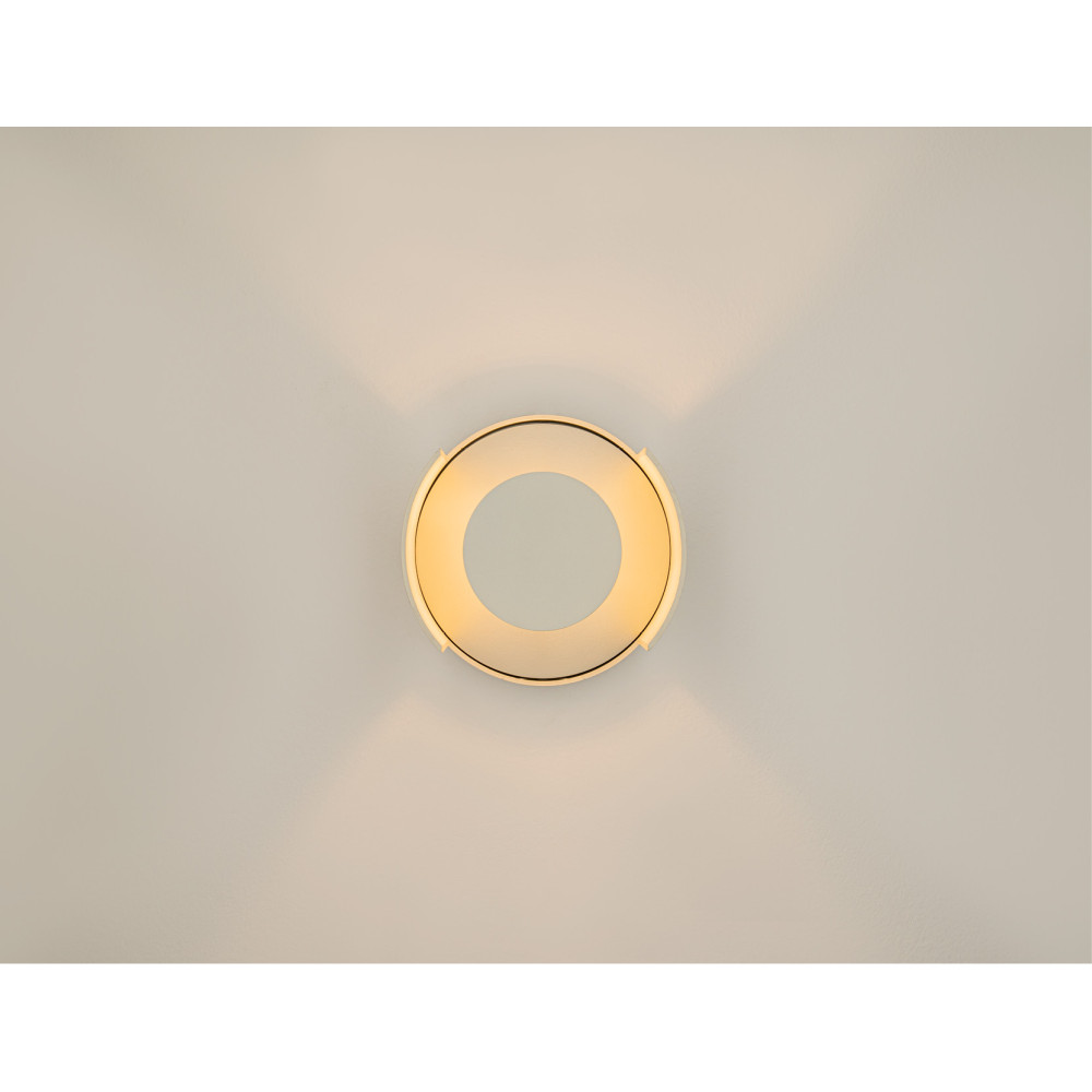 Buitenwandlamp ZAMBELIS D110 G9 IP65 DESIGN Wit Zonder Lichtbron E439 FS