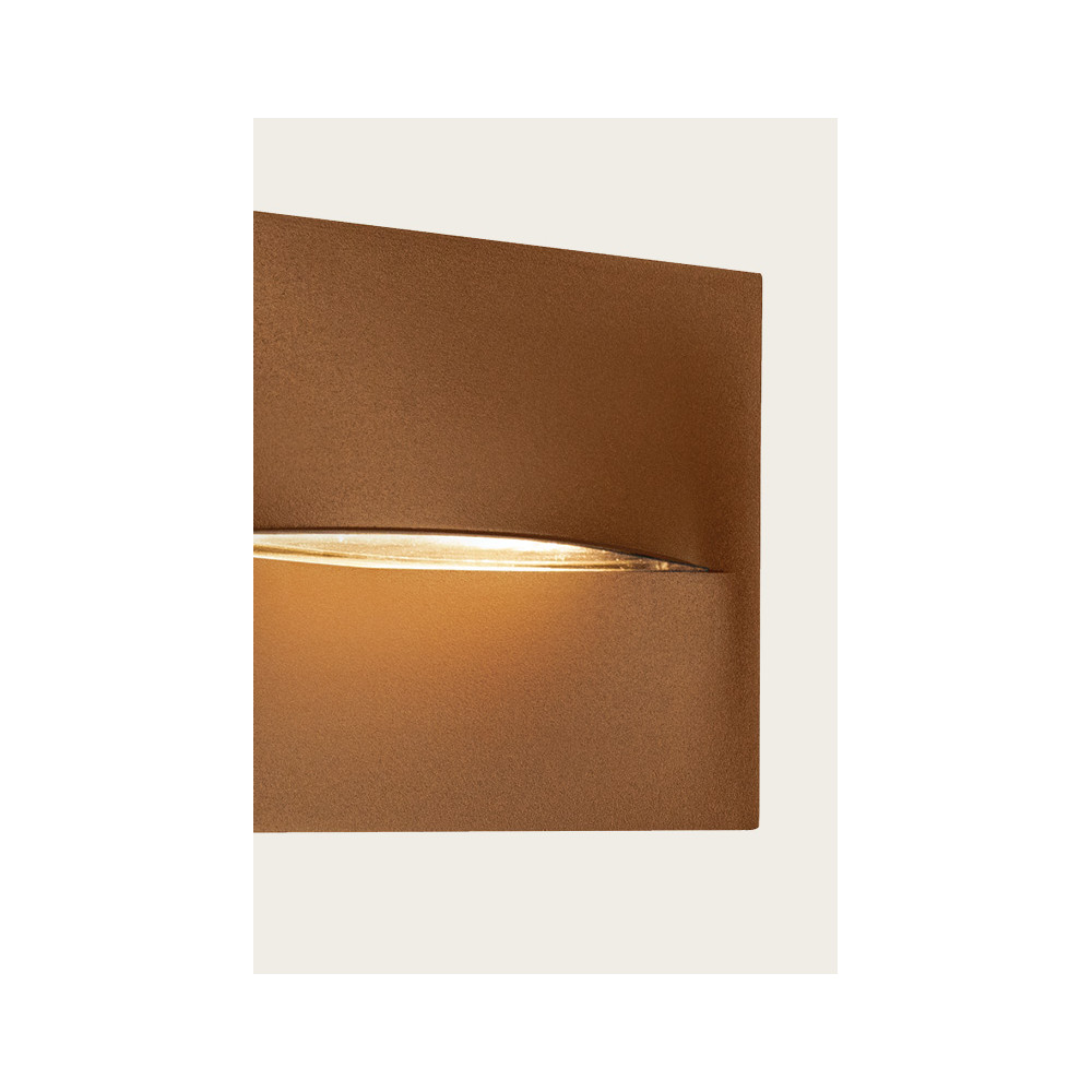 Applique Extérieure ZAMBELIS 3W IP65 DESIGN Marron E452 FS
